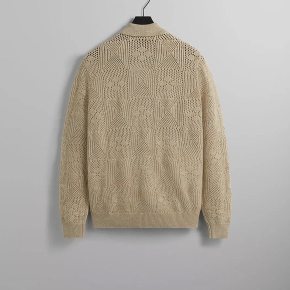 KITH TILDEN CROCHET BUTTONDOWN-BIRCH - Picture 3 of 8